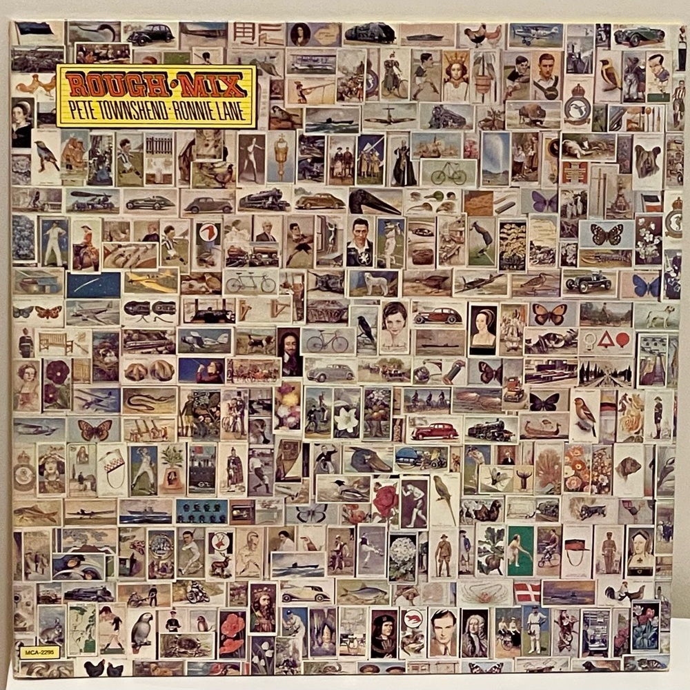 “Rough Mix” Pete Townsend & Ronnie Lane. Vintage vinyl LP in gatefold cover.